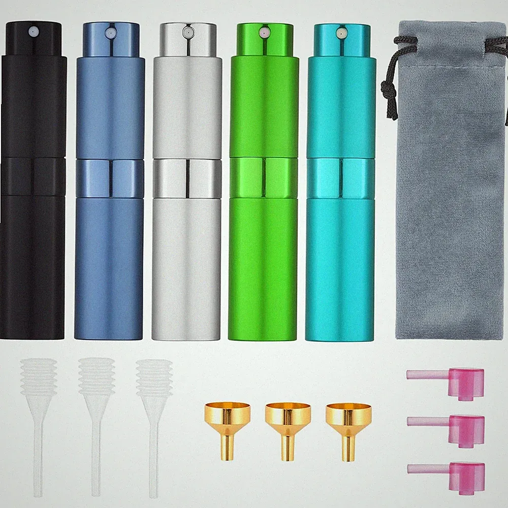 8ml Travel Perfume Atomizer Refillable, Mini Cologne Spray Bottle Empty, Small A