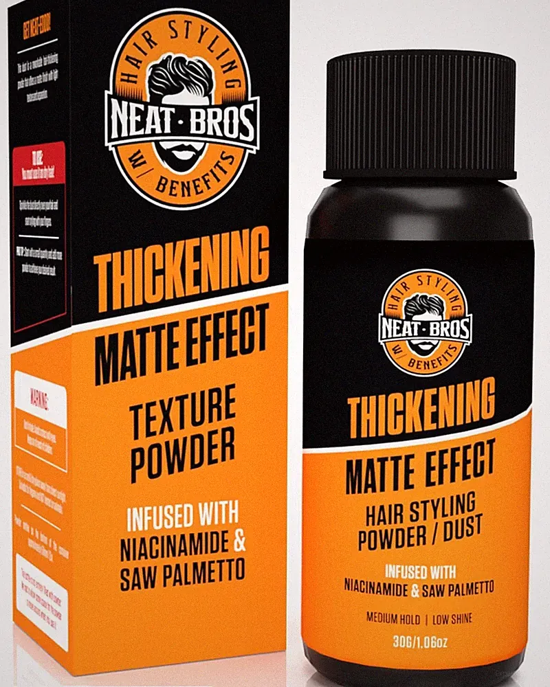 Hair Styling Texture Powder-Volumizer with Niacinamide and Saw Palmetto