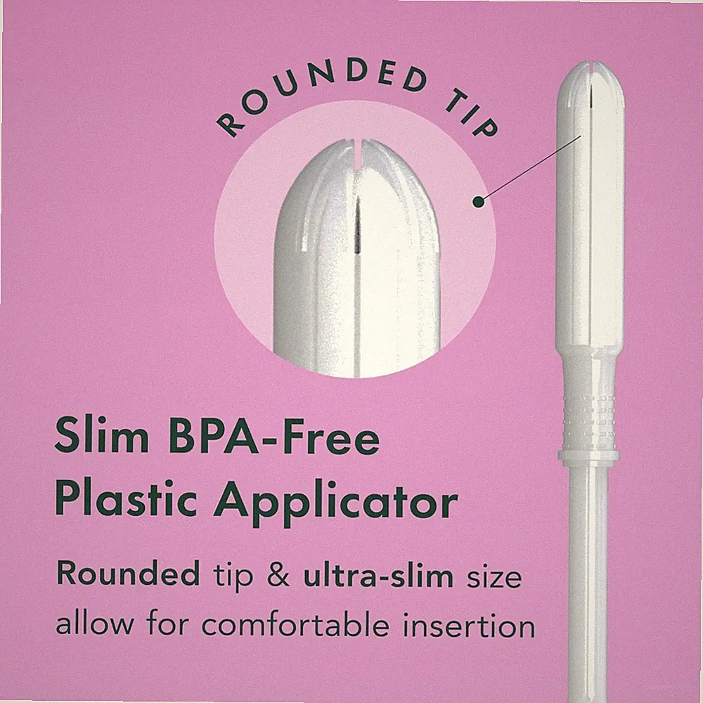 Organic Cotton Tampons Multipack, Regular & Super Absorbency