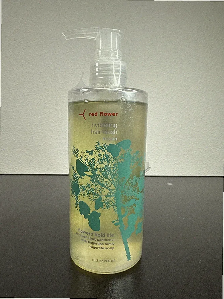 Red Flower Ocean Hydrating Hair Wash 10.2 oz 300 ml