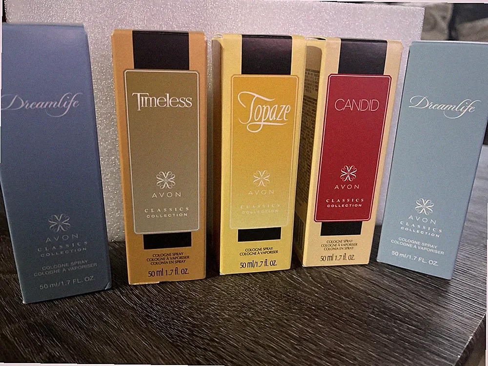 Set Of Perfume Classic Collection 5 Bottles X 50 Ml Unit